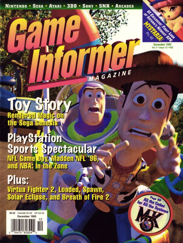 Game Informer Issue 32 (December 1995) cover